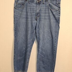 The Foundry Supply Co Blue Relaxed Jeans R/N 93677